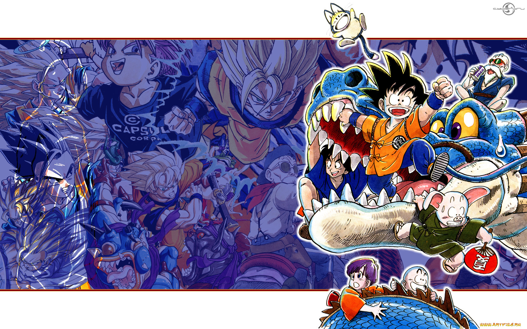 , dragon, ball